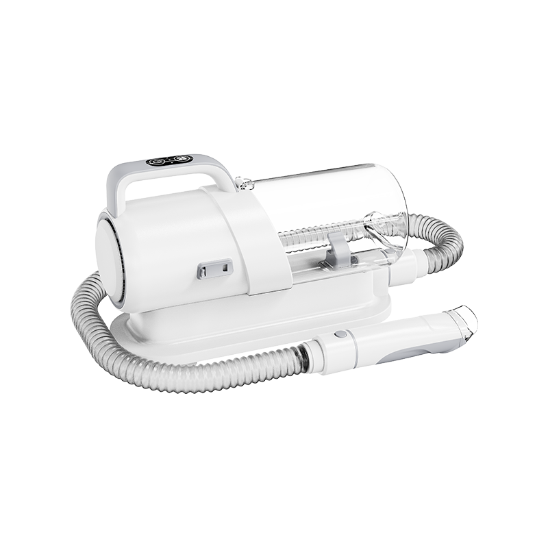 3-in-1 stofzuiger, tondeuse en kam voor dierenharen 3-in-1 stofzuiger, tondeuse en kam voor dierenharen