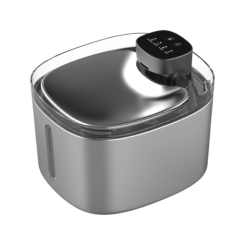 MAS-1009 5L roestvrijstalen slimme huisdierwaterfontein met hoge capaciteit